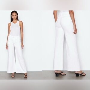 Frame | Le Palazzo Crop in White 26